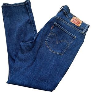 LEVIS CLASSIC STRAIGHT LEG ORIGINAL RIVETED JEANS SIZE W32 L30